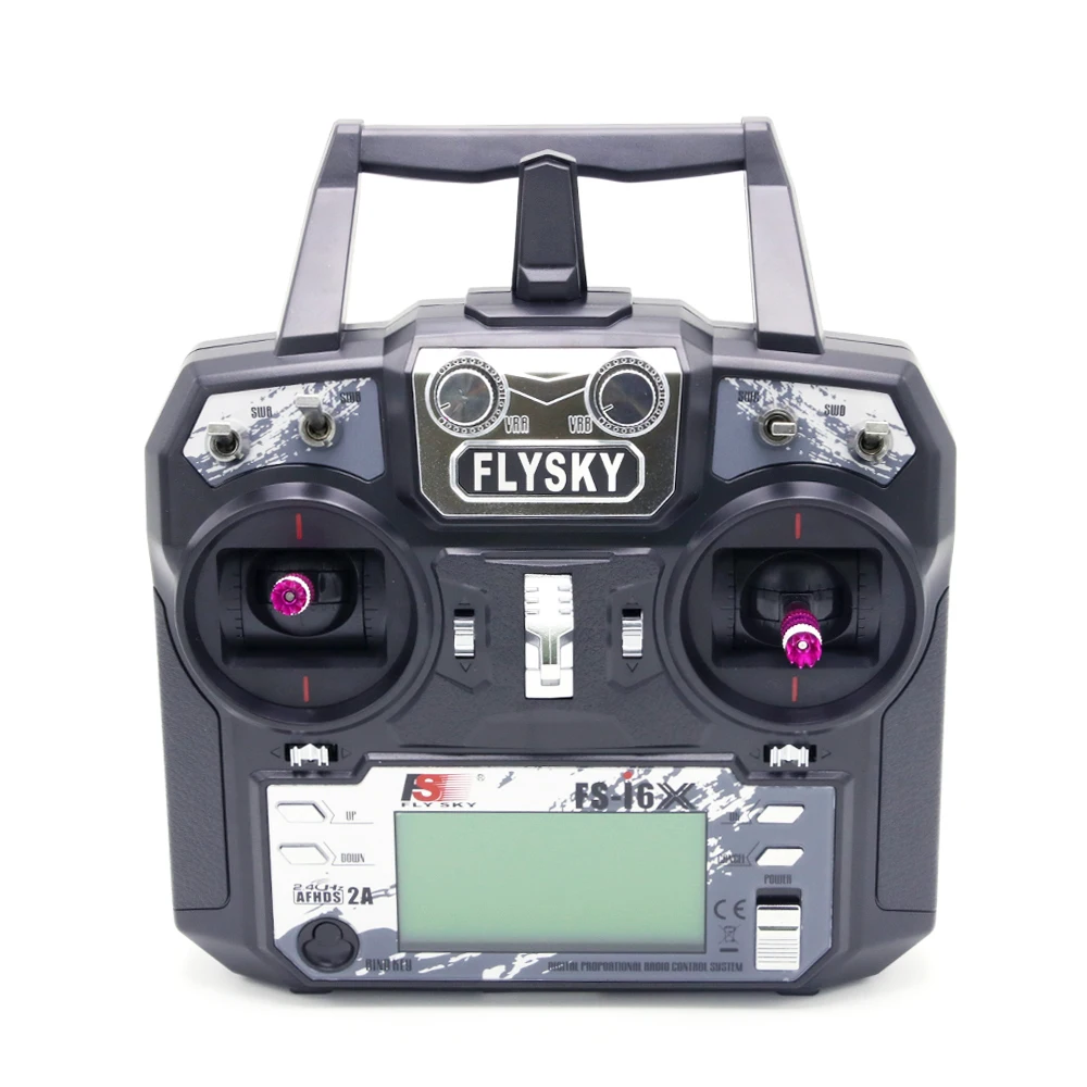 FLYSKY FS-i6X 10-Kanal 2,4GHz RC-Sender mit X6B IA6B IA10B A8S IA6 Empfänger für RC FPV Racing Drohne Flugzeug