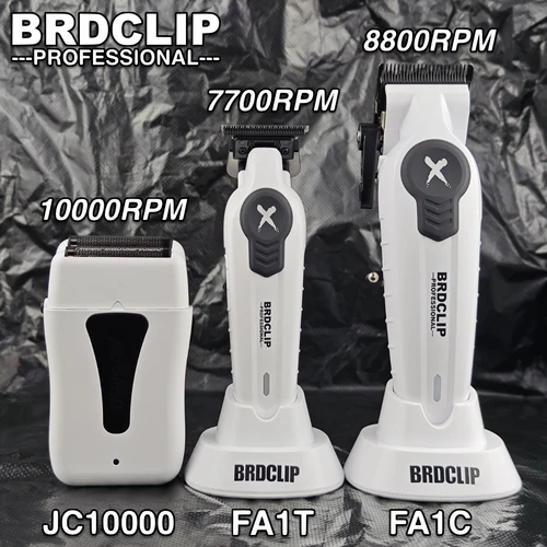 전기 헤어 클리퍼 헤어 트리머, BRDCLIP FA1C FA1T JC10000 전기 면도기, 베이스 DLC 블레이드, 이발소 살롱 헤어 머신