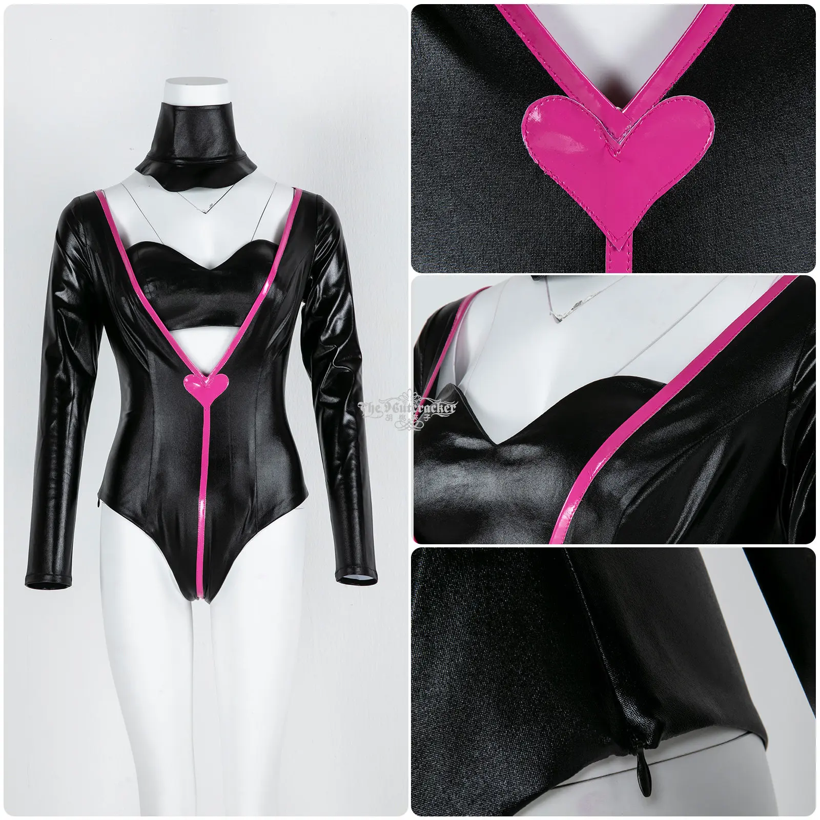 Anime hazbin hotel Angel Dust bodysuit Costume Cosplay Replica Prop Carnival Fancy Cosplay Gift