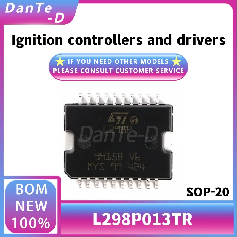 L298P013TR Bridge Driver - Internal Switch IC SOP-20 Original