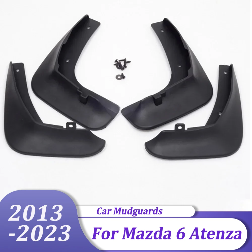 

Car Accessories Front Rear Mud Flaps Mudguards Splash Guards Fender Mudflaps For Mazda 6 M6 Atenza Sedan 2013-2023