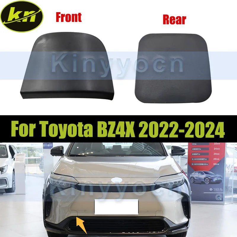 

Front Or Rear Bumper Towing Hook Cover For Toyota BZ4X 2022 2023 2024 Bumper Tow Eye Trim Cap Cover