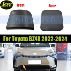 Front Or Rear Bumper Towing Hook Cover For Toyota BZ4X 2022 2023 2024 Bumper Tow Eye Trim Cap Cover