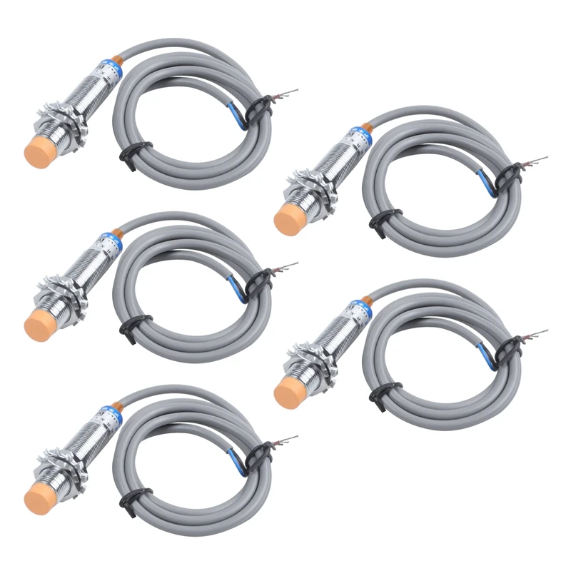 

5X DC6-36V 300MA NPN NO 3-Wire 4Mm Tubular Inductive Proximity Sensor Switch LJ12A3-4-Z-BX