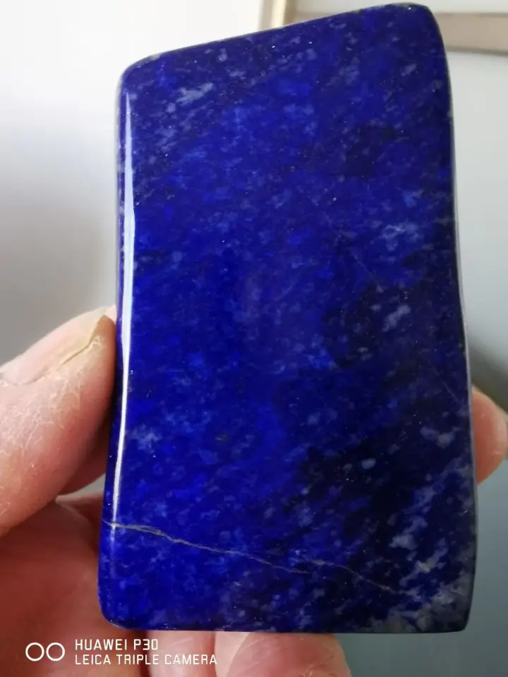 

3.23" Top Natural Lapis Lazuli blue Tumble Crystal Specimen From AFGHANISTAN