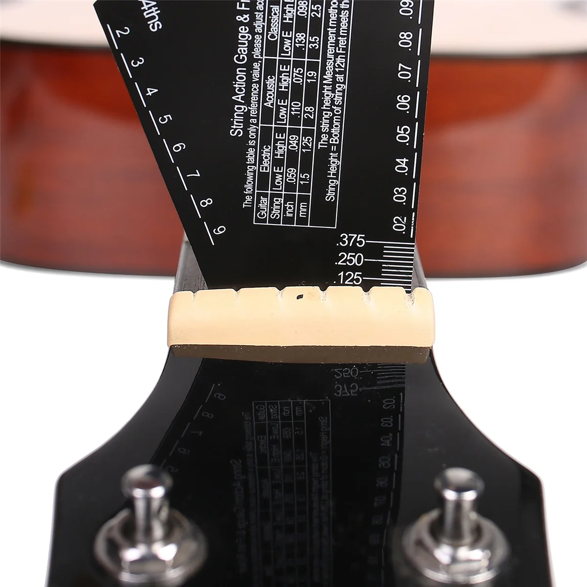 

Fret Leveling Tool Guitar Neck Fingerboard Measuring Ruler Stainless Steel Fret Rocker Guitar Luthier Tool