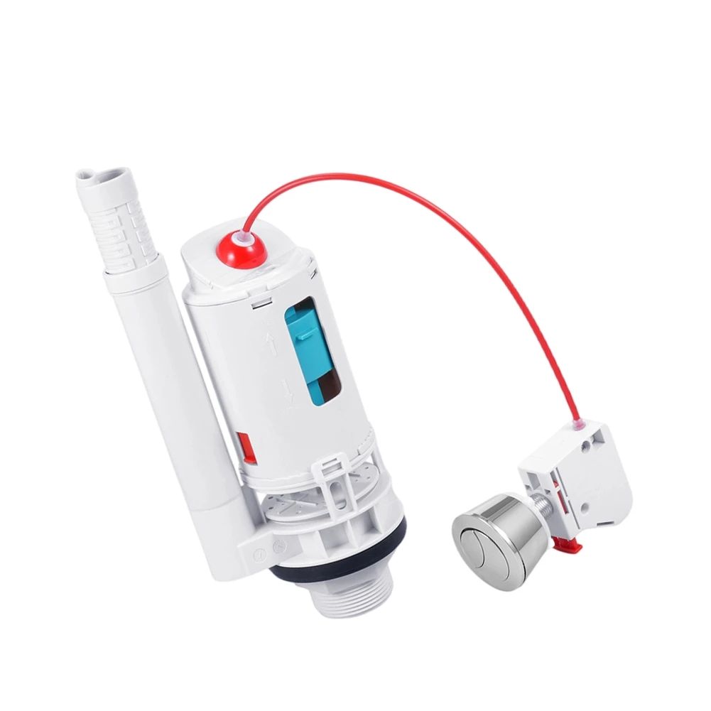 Water Saving Toilet Part Dual Flush Valve Kit Half And Full Flush Mode Leak-proof Design Water Efficiency Toilet Upgrade