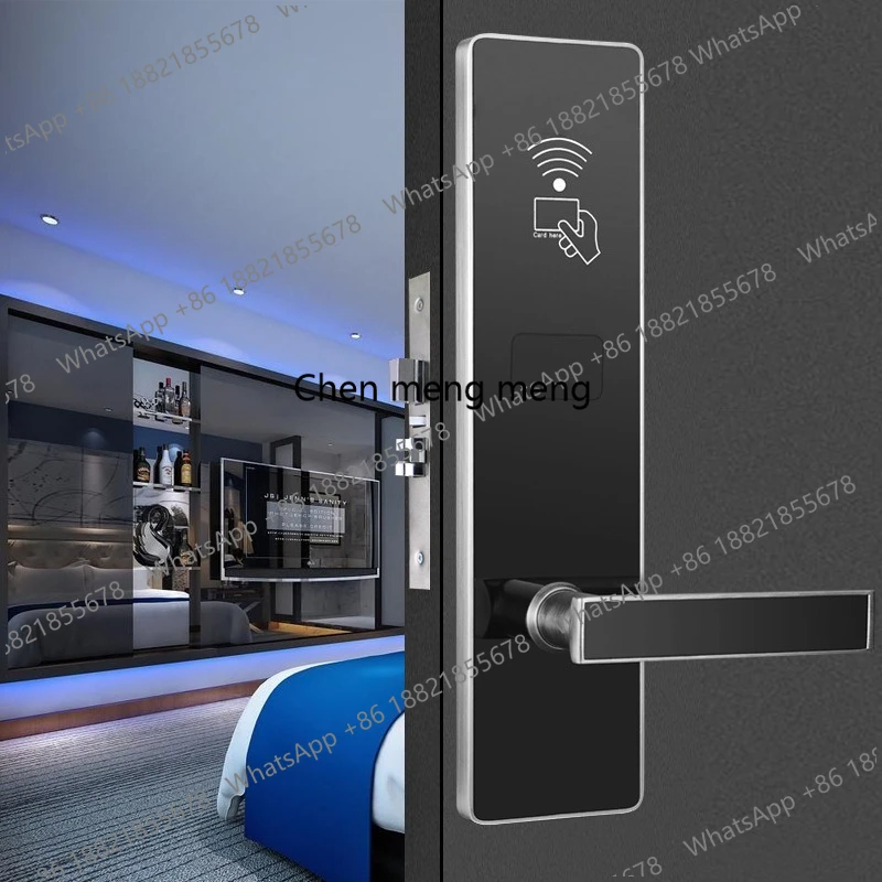 

Магнитный индукционный замок для гостиничных дверей, умный электронный замок для апартаментов, интегрированный замок с картой-ключом для отелей