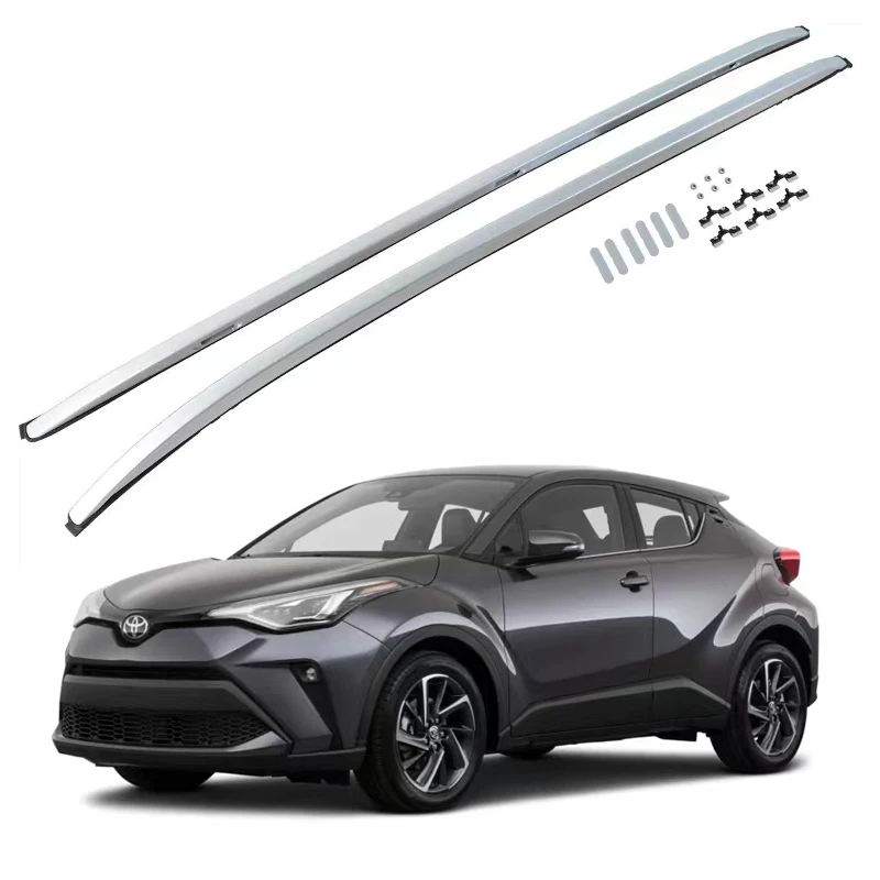 Aluminum Alloy Car Roof Rack Cross bar For Toyota CHR CH-R 2018-2022 Rails Bar Luggage Carrier Bars top Racks Rail Boxes