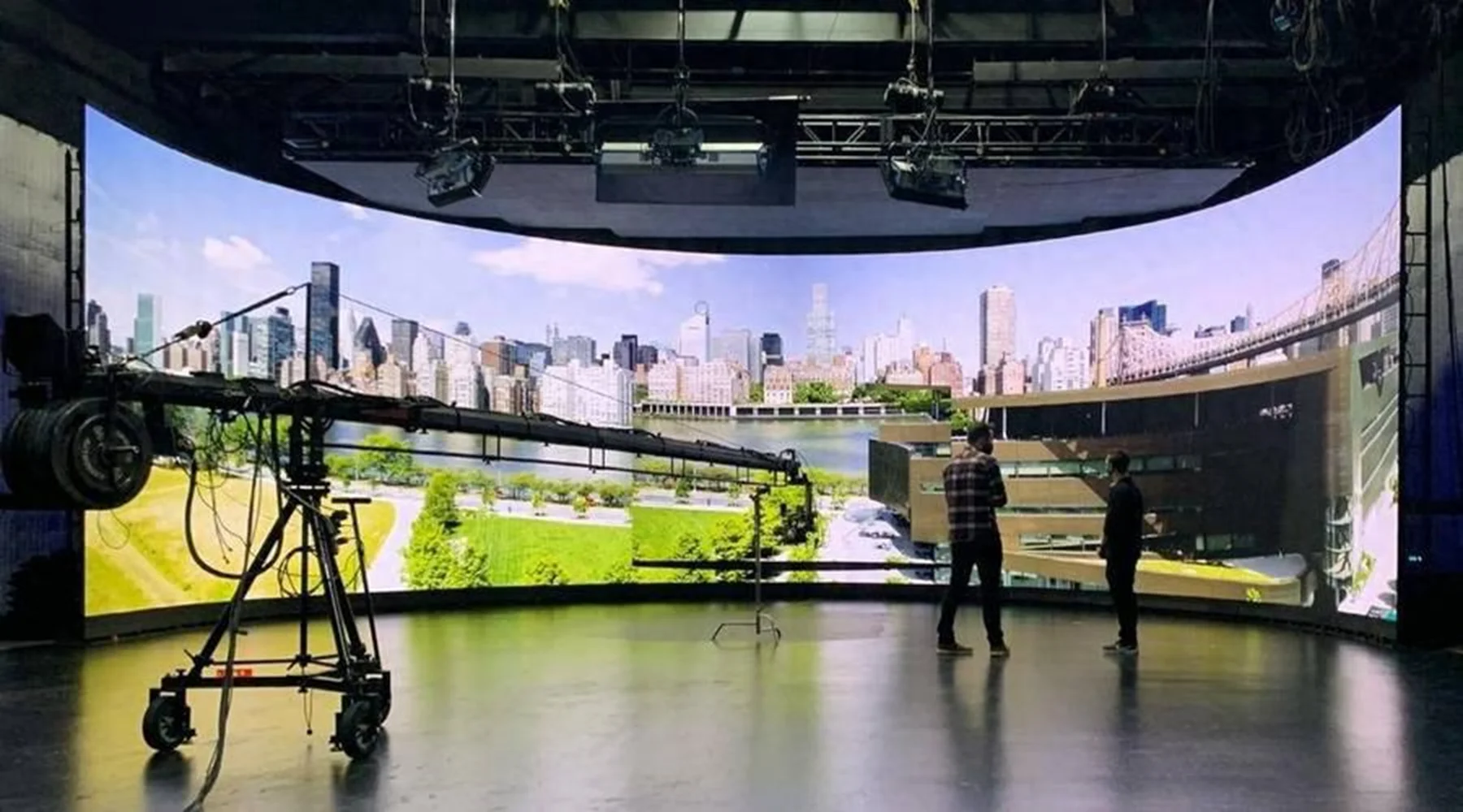 Picture 5: LED Display for XR Virtual Production Studios: 16-bit Grayscale, 240Hz Frame Rate, and 7680Hz+ Refresh Rate