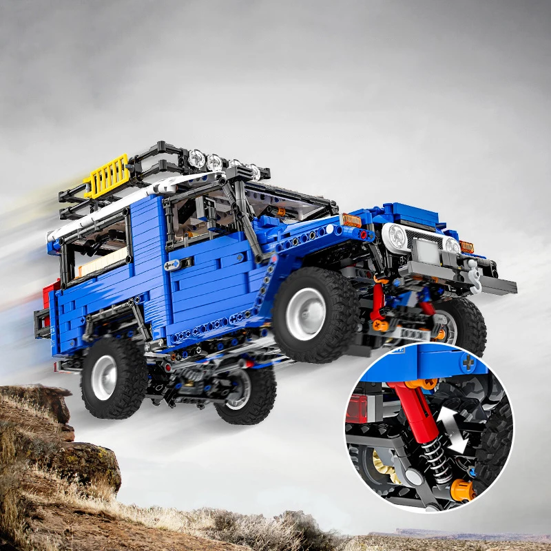 2101PCS MOC Technik J40 Supercars Building Blocks City Speed Super Racing Modello Mattoni Giocattoli ad alta tecnologia Regalo per ragazzi Regali per adulti