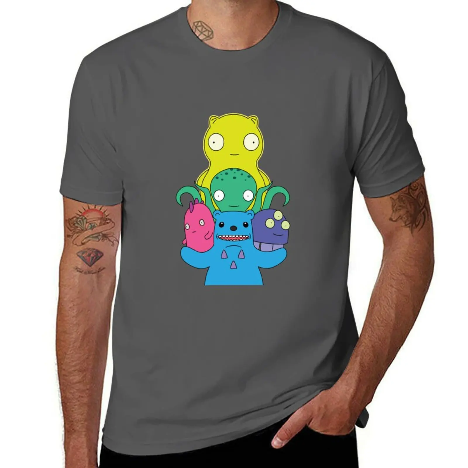 

Bobs Burgers T-ShirtGood Kuchi Kopi T-Shirt_by K-R15_ T-Shirt All Weather Casual Short Sleeve