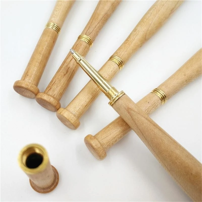 Baseball Bat Pens Maple Ballpoint Pens Pen School Office Supplies