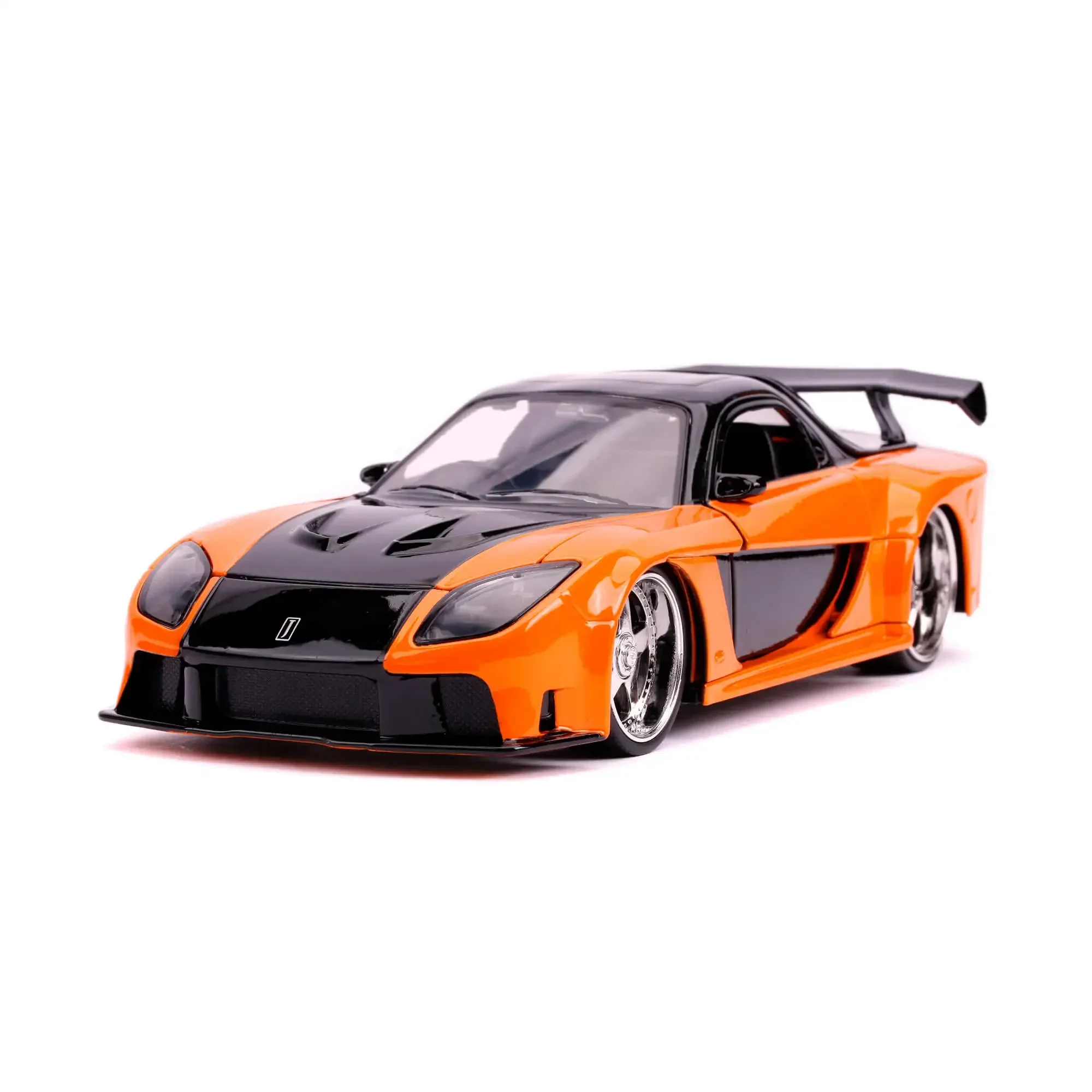 Jada1:24 Fast And Furious HAN Mazda RX-7 Coleção de modelo de liga de simulação de fundição brinquedos de carro coleção de presentes para crianças