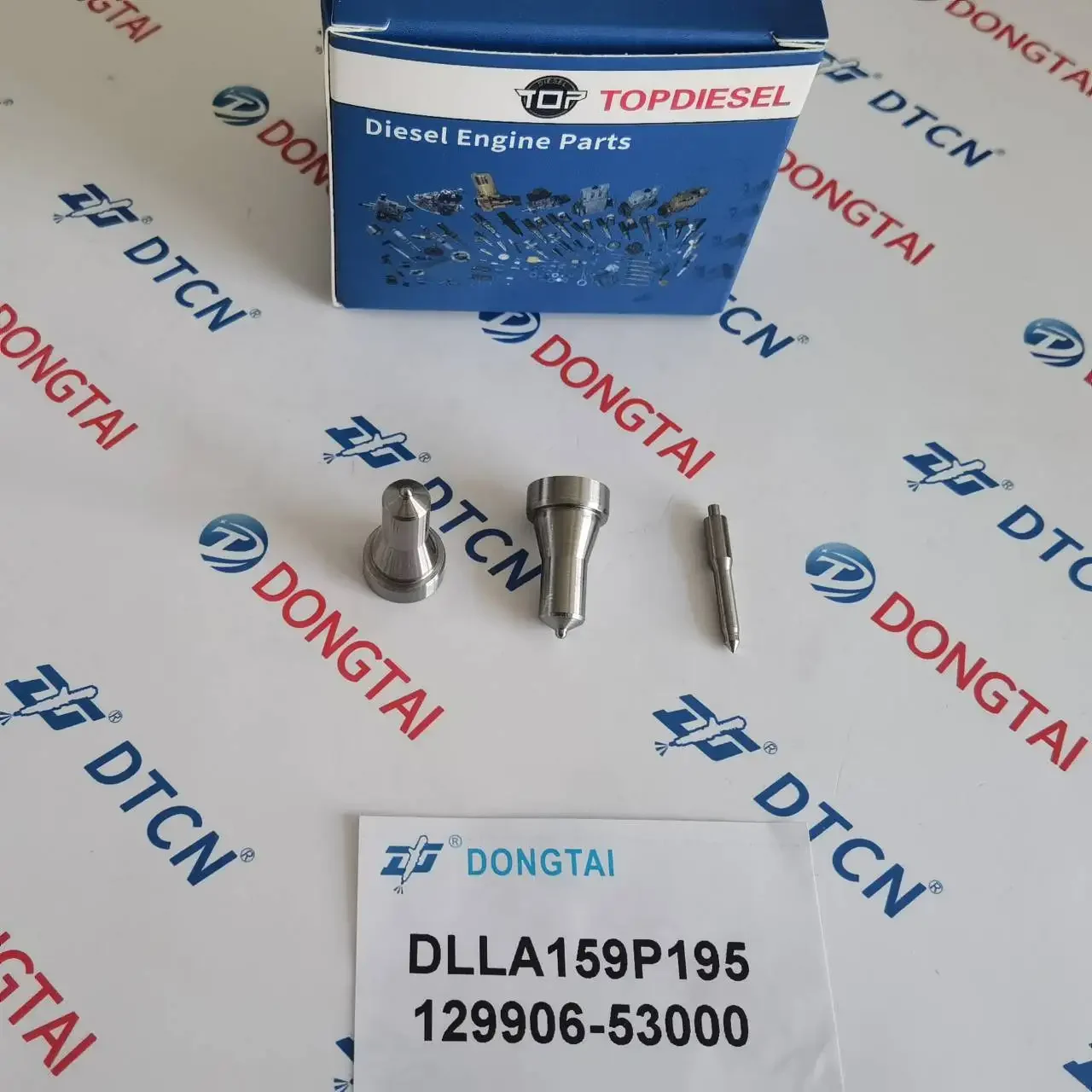 Fuel Injector Nozzle DLLA159P195, 129906-53000 for Yanmar  4TNV94 4YNV98 4D94 4D98 Diesels Engine, 5-hole