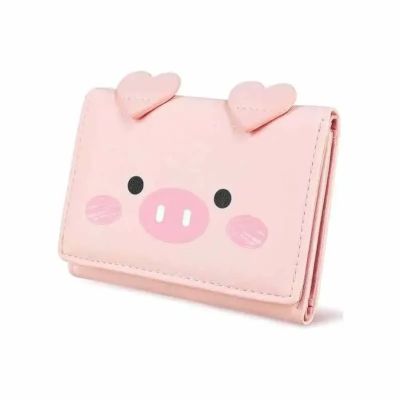 

HLTN04 Cute Wallets for Women, Leather RFID Blocking Small Trifold Wallet