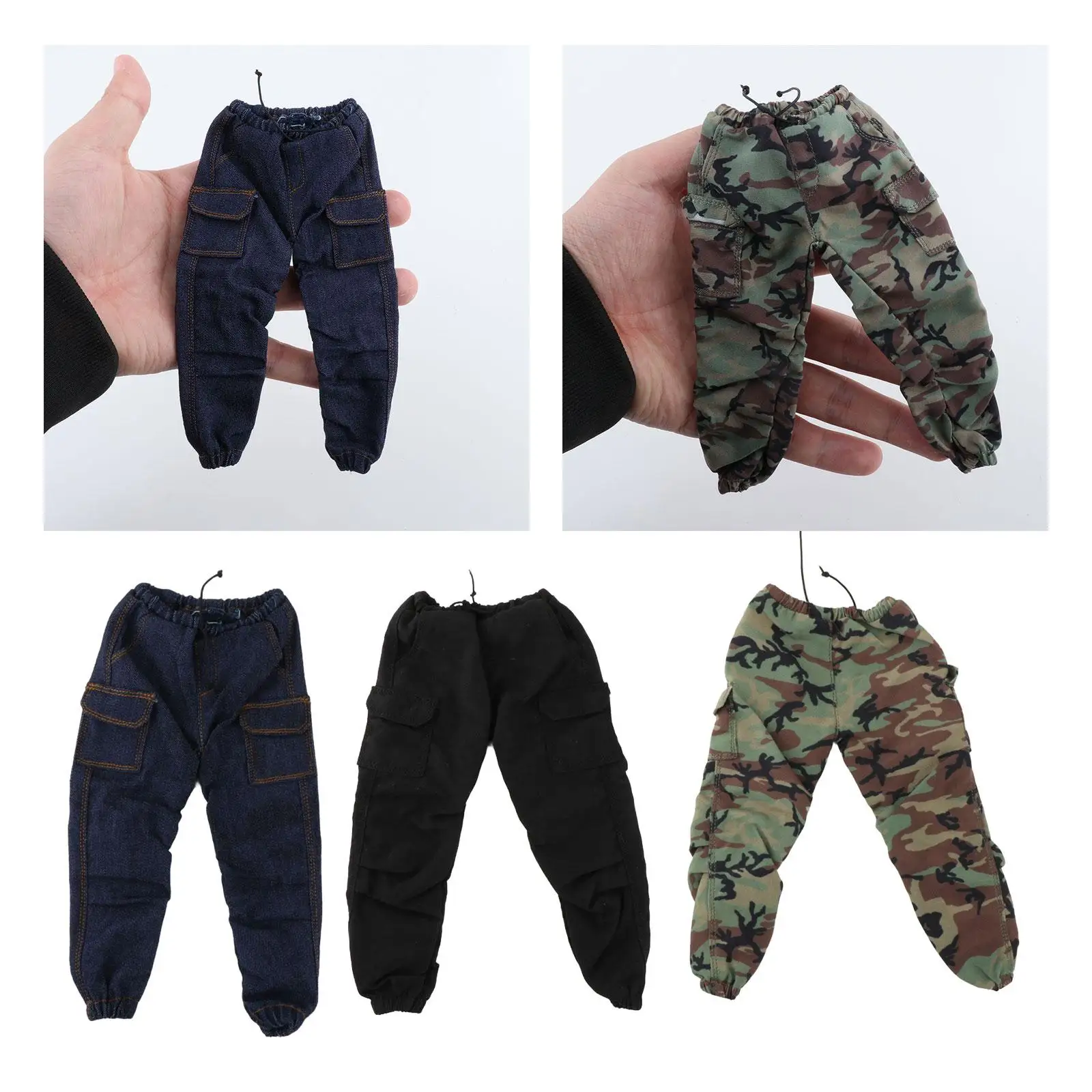 Figura masculina 1/6, ropa para muñeca, pantalones de Hip Hop informales para figura de acción de 12 pulgadas