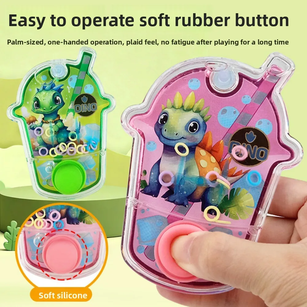 لعبة آلة المياه المحمولة عالية الجودة بثلاثة ألوان، تساعد على تنمية قدرات التفكير لدى الأطفال، مصنوعة من البلاستيك، مقاس 8.5*2*11.6 سم