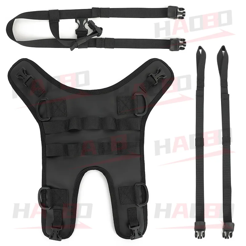 Large Capacity Motorcycle Waterproof Tank Bag Plastic Mount Base Riding Vest Motobike storage bags