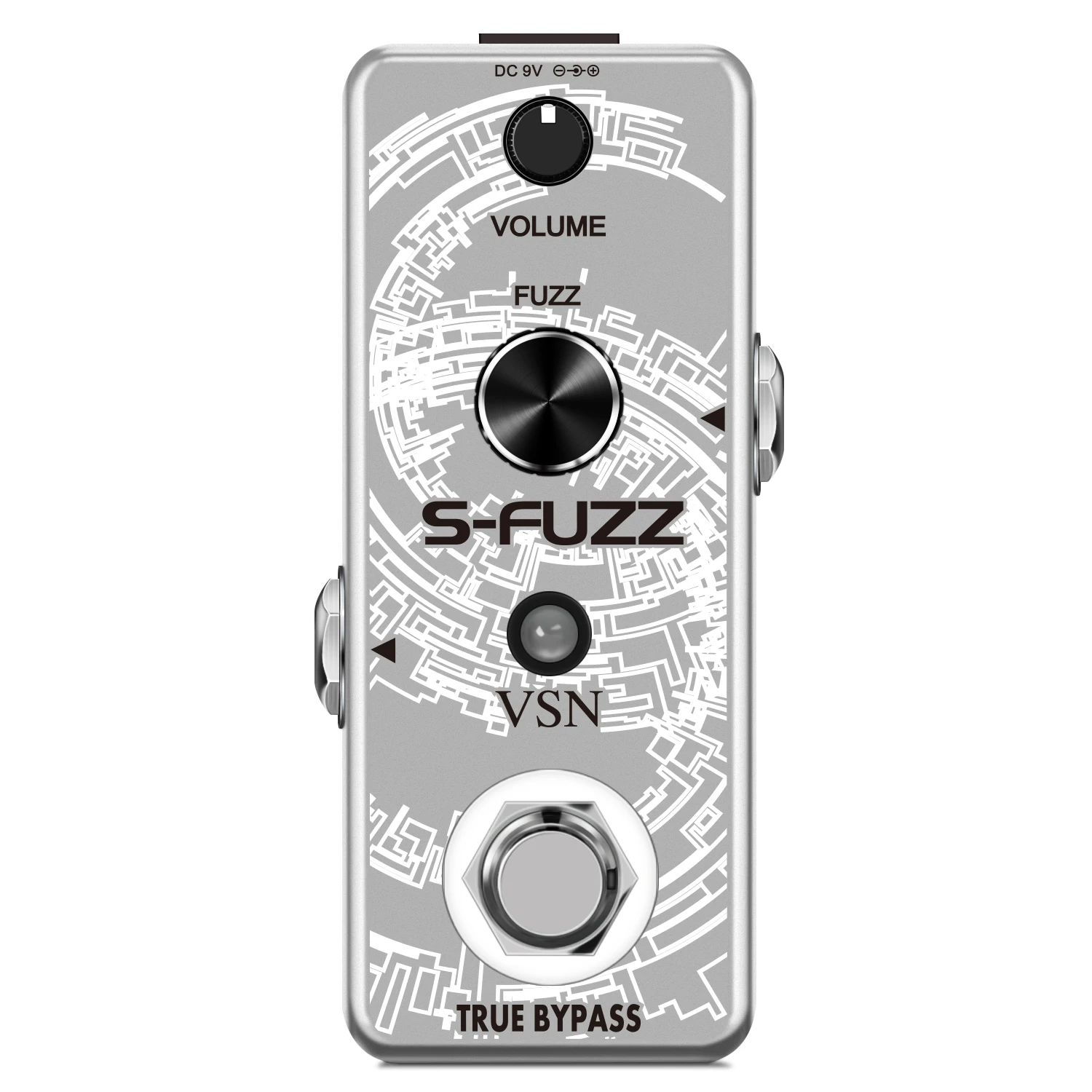 

VSN LEF-325 S-FUZZ Analog Guitar Effect Pedal Classic Fuzz Sounds With True Bypass Footswitch