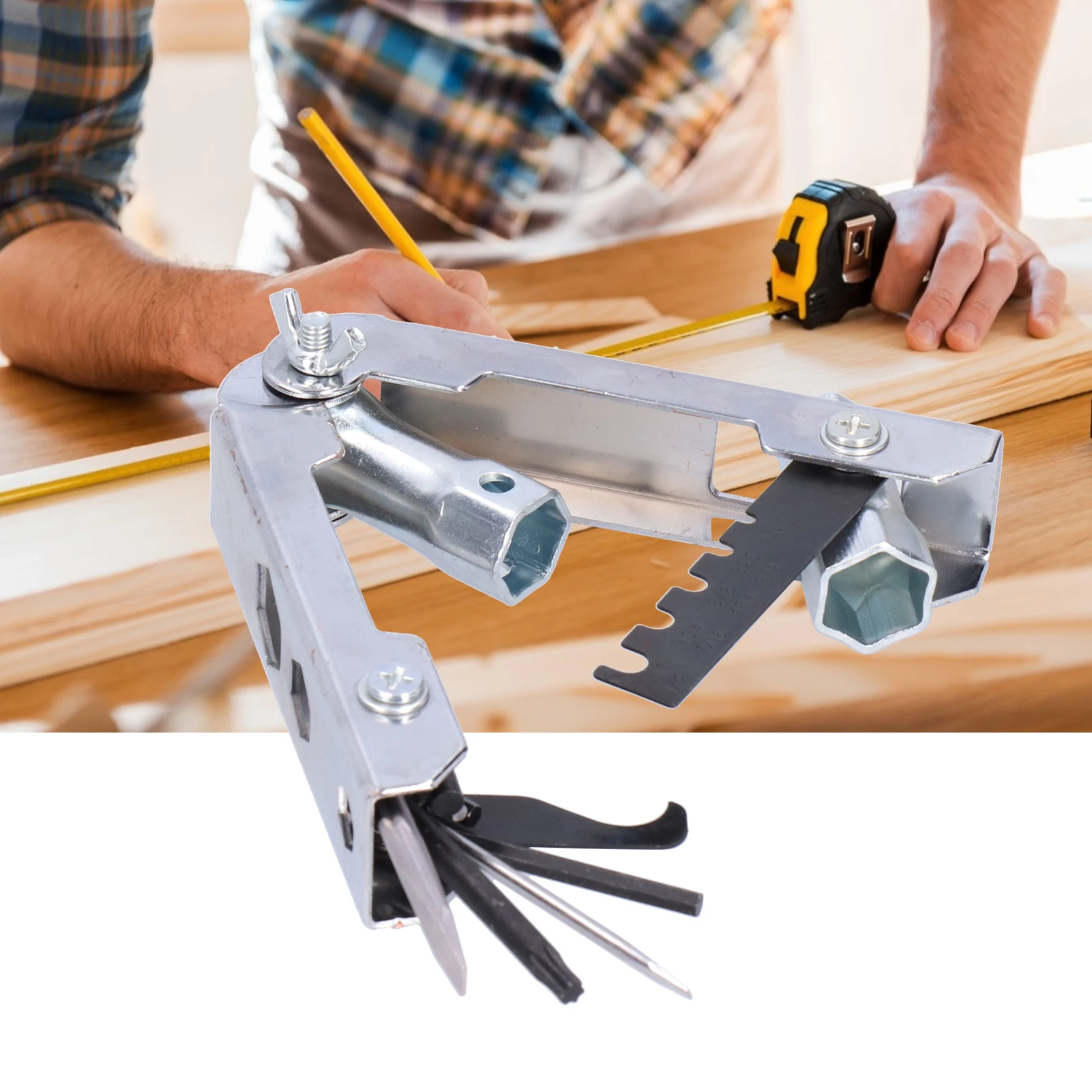 Chainsaw Multi‑Tool Chainsaw Multi‑Tool Combination Kit Foldaway  Hardware Hand Operated Tools 705‑ Hardware