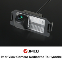 JMCQ 170° HD 1080P Car Rear View Camera for Hyundai I10 I20 I30 Rohens Solaris Genesis Coupe Elantra Verna Night Vision AHD