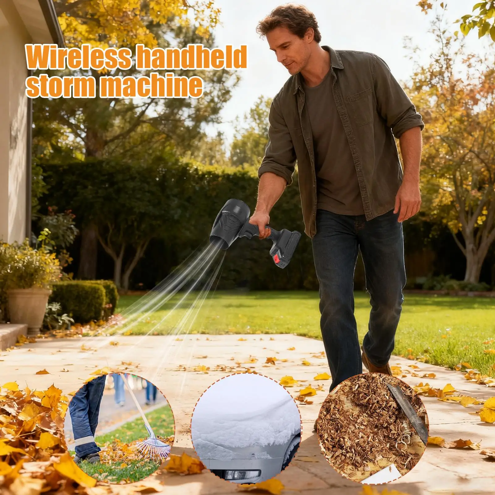 Dust Blower Cordless Powerful Rechargeable Cleaning Handheld Air Blower Electronics Cleaner for Computer Electronics Keyboard