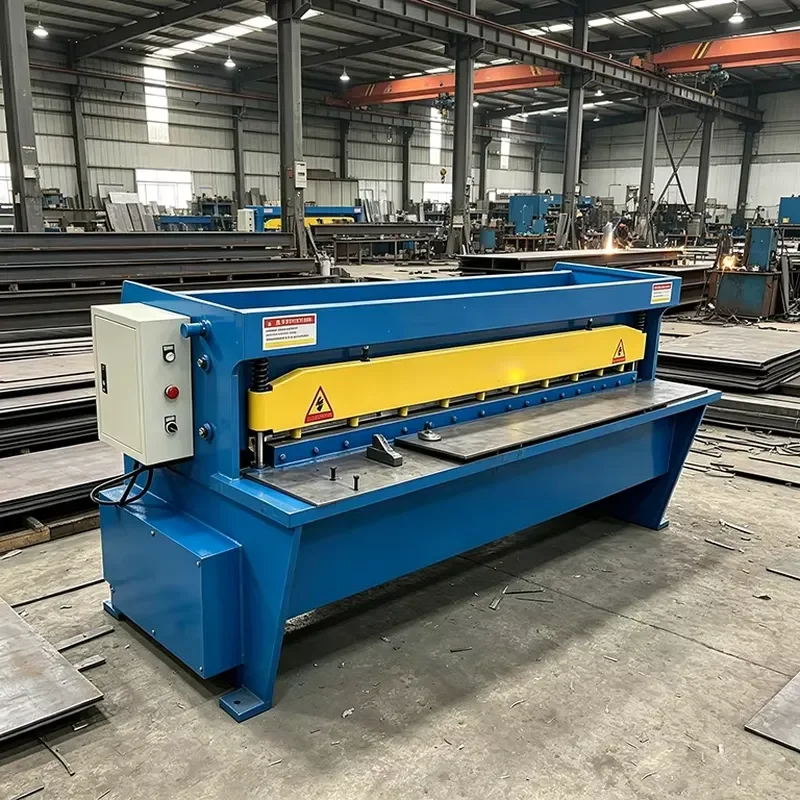 CE Certification Professional 350mm Backgauge Travel Electric Plate Shearing Machine High Accuracy Metal Plate Shear Machine