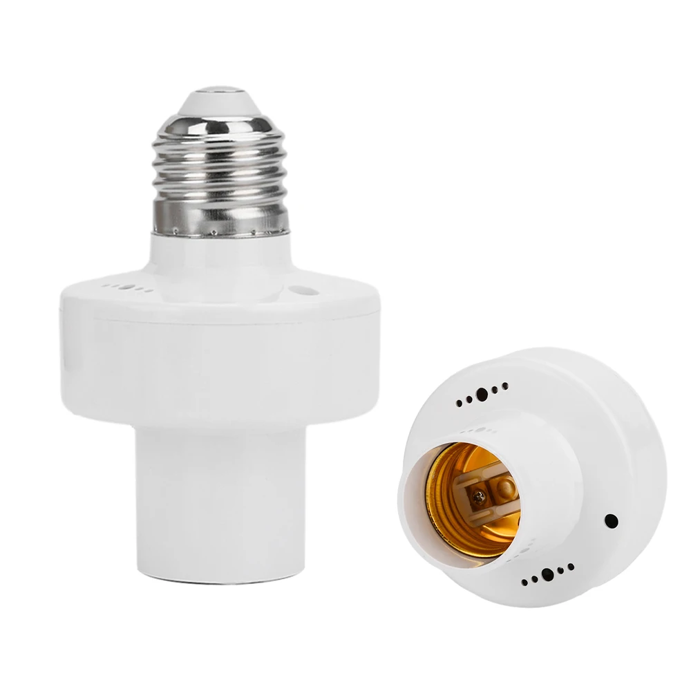 AC85-265V Radar Sensor E27 Socket Smart Light Bulbs Adapter Lamp Holder Base Kitchen Bedroom Light Switch