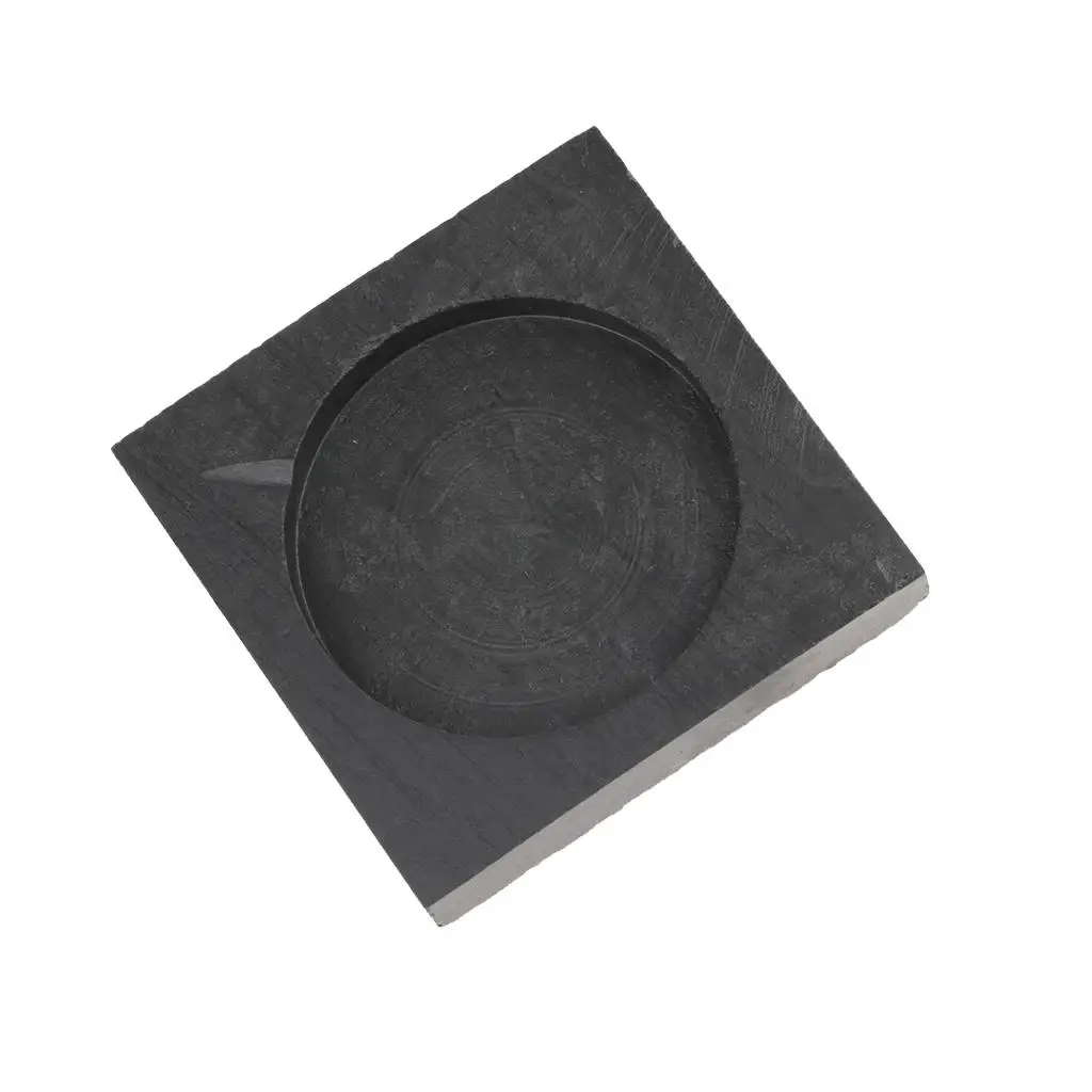 Square 3inch Ink Stone Chinese Calligraphy Chinese Natural Ink stone