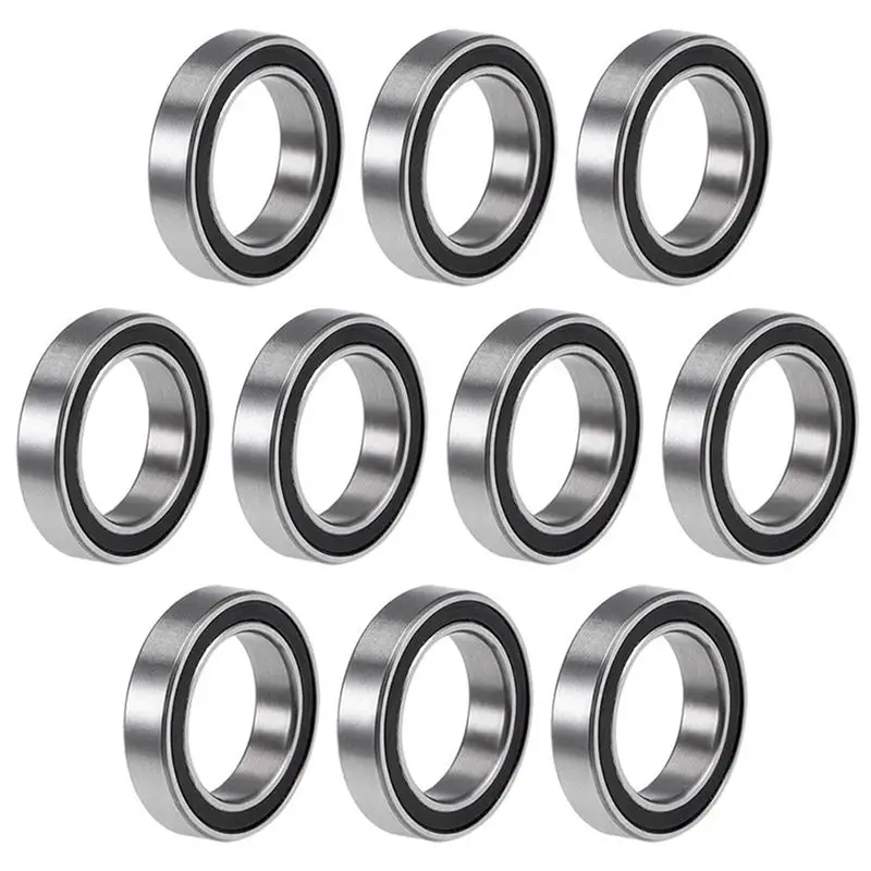 100PCS 6701-2RS 12X18X4 Mm Miniature Double Rubber Sealed Deep Groove Ball Bearings-[LUCK 9]