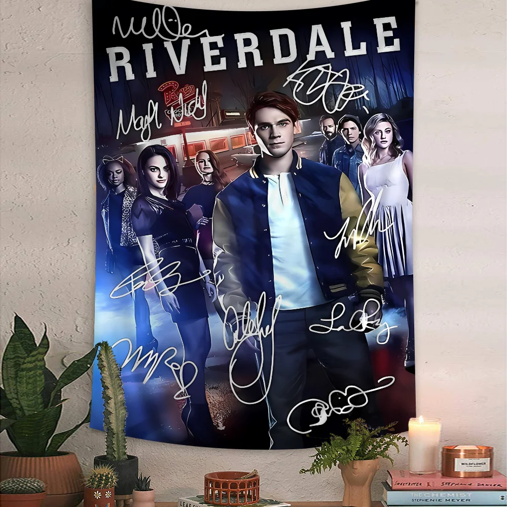 

R-Riverdale TV Hanging Bohemian Tapestry Hanging Tarot Hippie Wall Rugs Dorm Home Decor