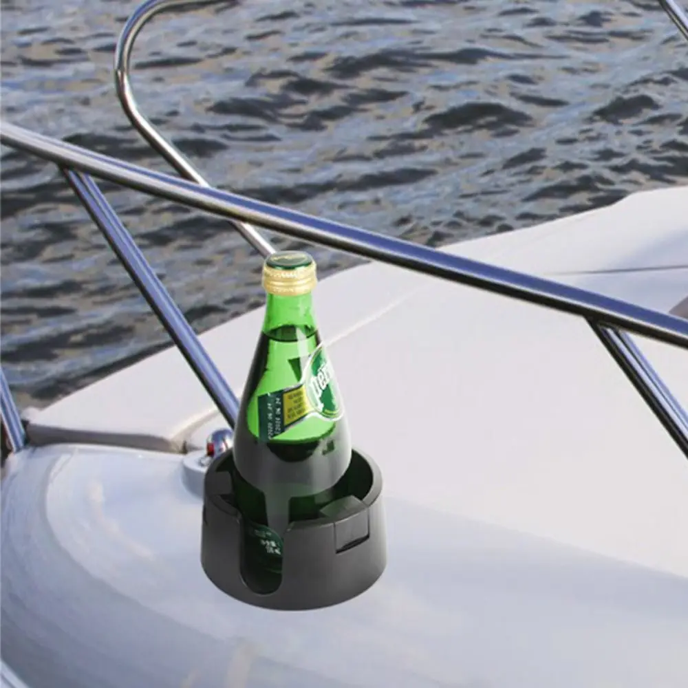 Anti Spill Cup Holder Tip Proof Creative Desk Drinks Bracket Securely Attach Adjustable Water Bottle Storage Rack