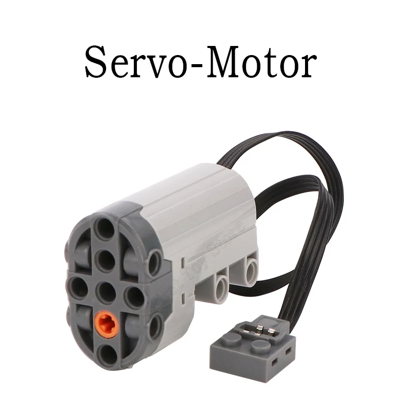 2.4G Bluetooth Technische Blokken Servo PF Motor Power Functies MOC High-Tech Onderdelen Bakstenen Accessoires Technik Servo RC Motor