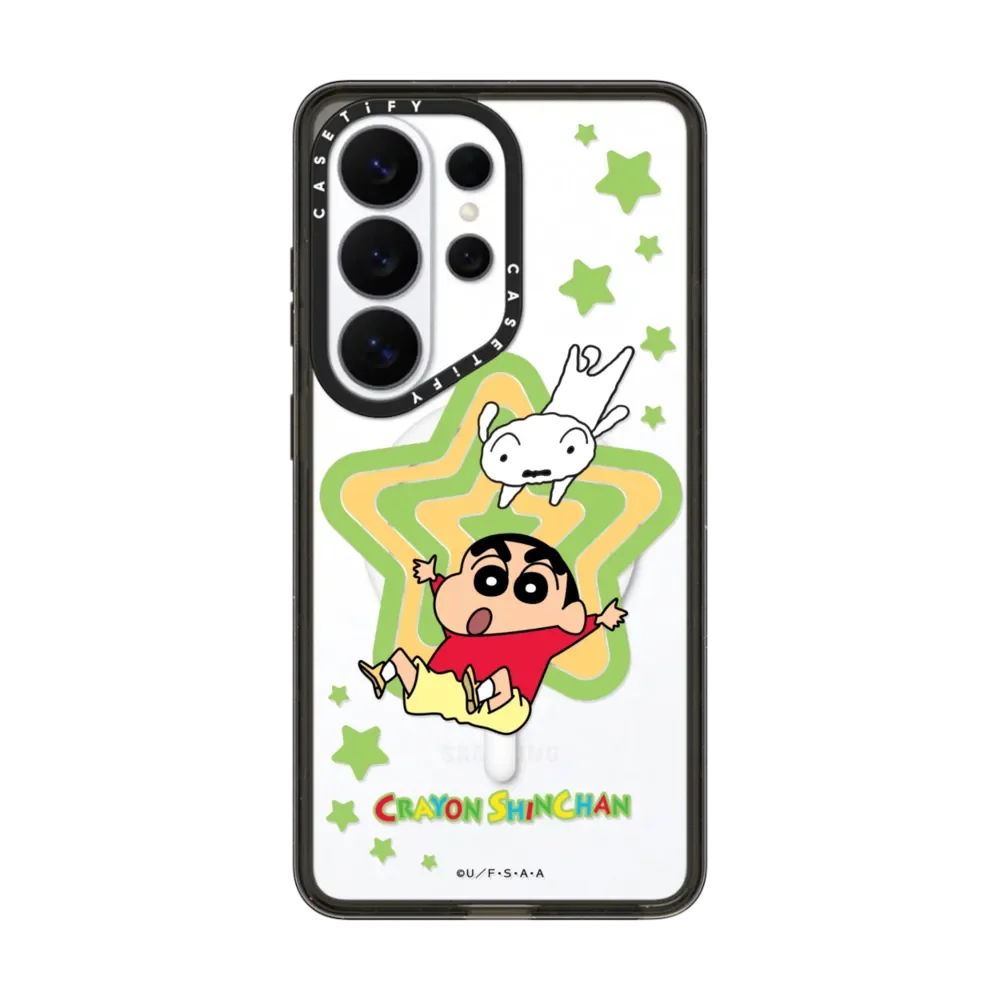 CASETiFY Crayon Shin-chan Cartoon Series Magnetic Drop-proof Case for Samsung Galaxy S23 S24 S25 S26+ Ultra Plus Protect Cover view 2