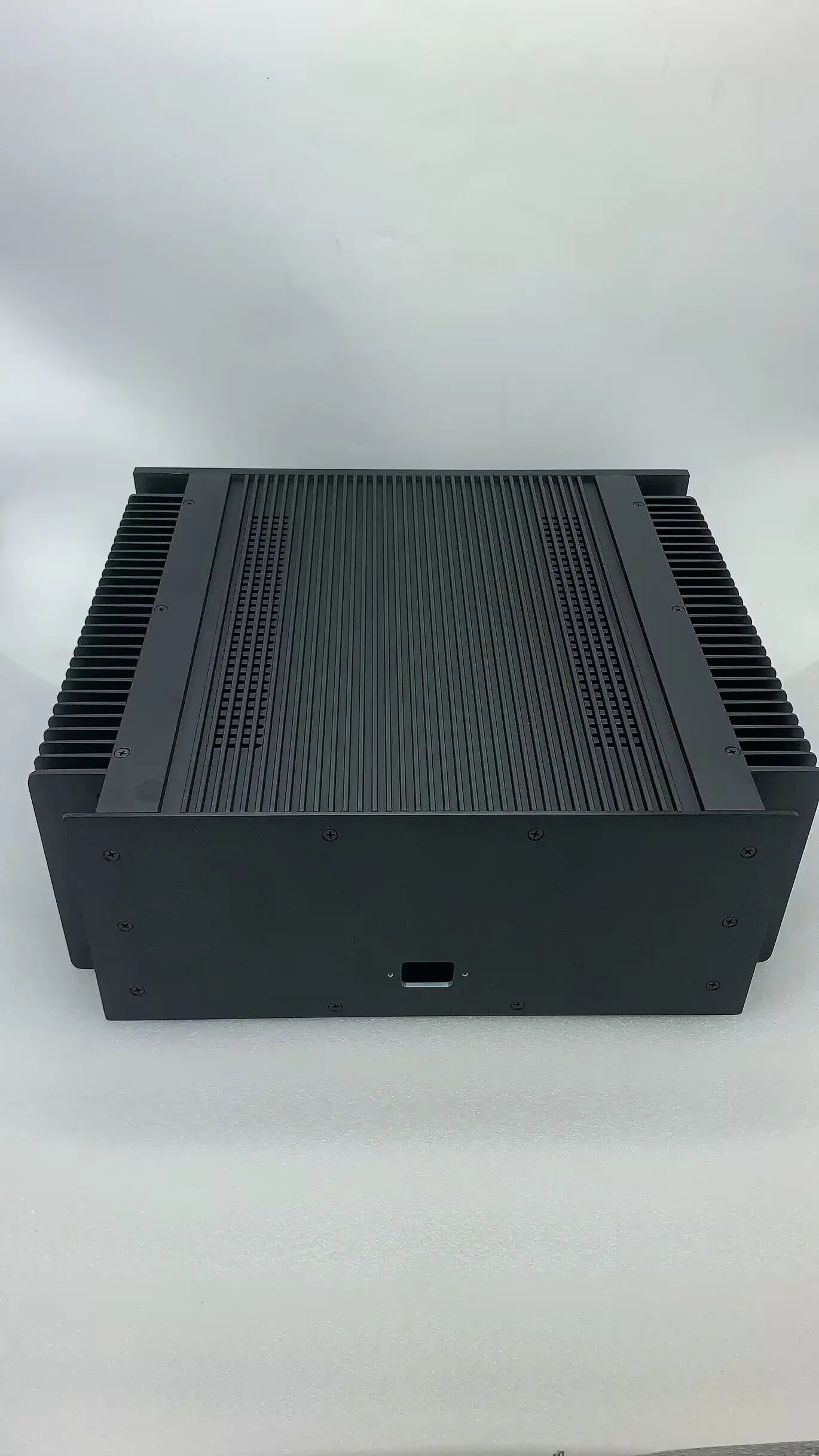 

черный полностью алюминиевый корпус усилителя/корпус мини-усилителя/коробка предусилителя/корпус блока питания