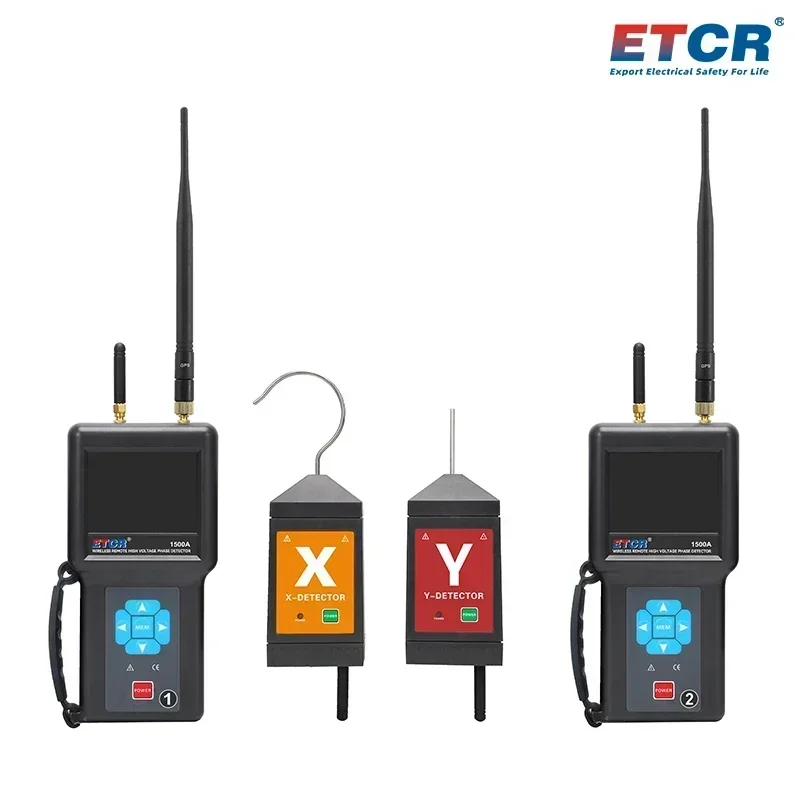 ETCR1500A High Voltage Phase Detector With Voice Prompts Wireless