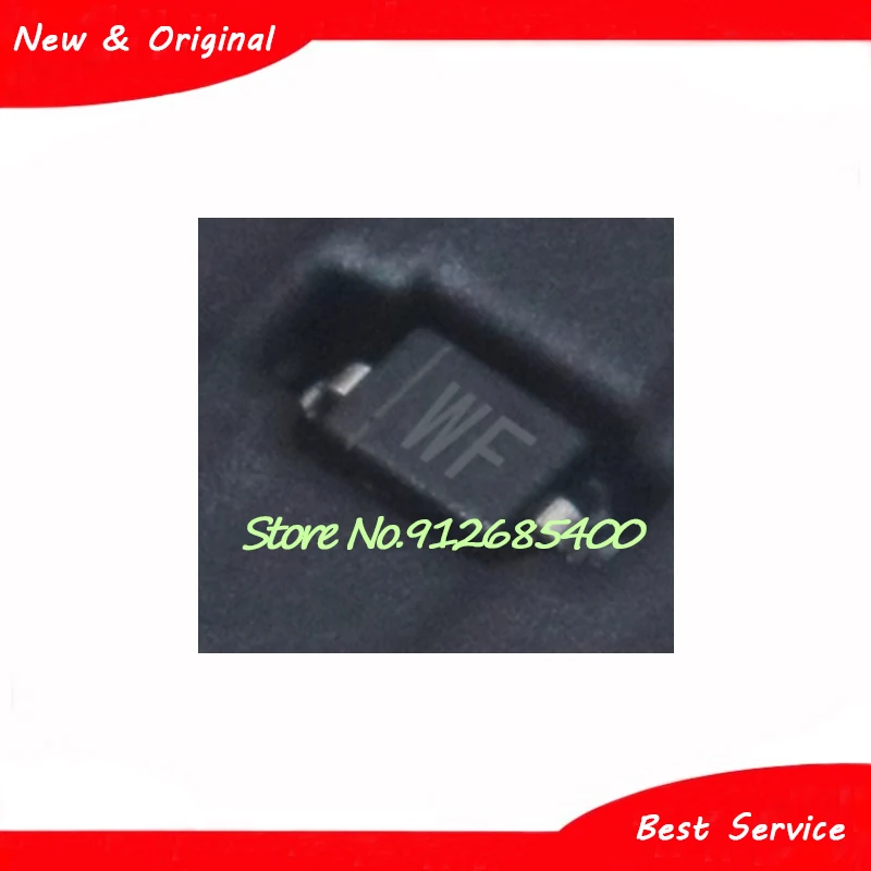 100 Pcs/Lot BZT52C10S WF 10V 0805 SOD323 New and Original In Stock