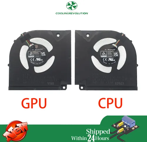 Imagen 2 del producto Ventilador de refrigeración de GPU para ordenador portátil, dispositivo de refrigeración de 12V, 0.6A, 4 pines para Gigabyte Aorus 17X AZF RTX 4090