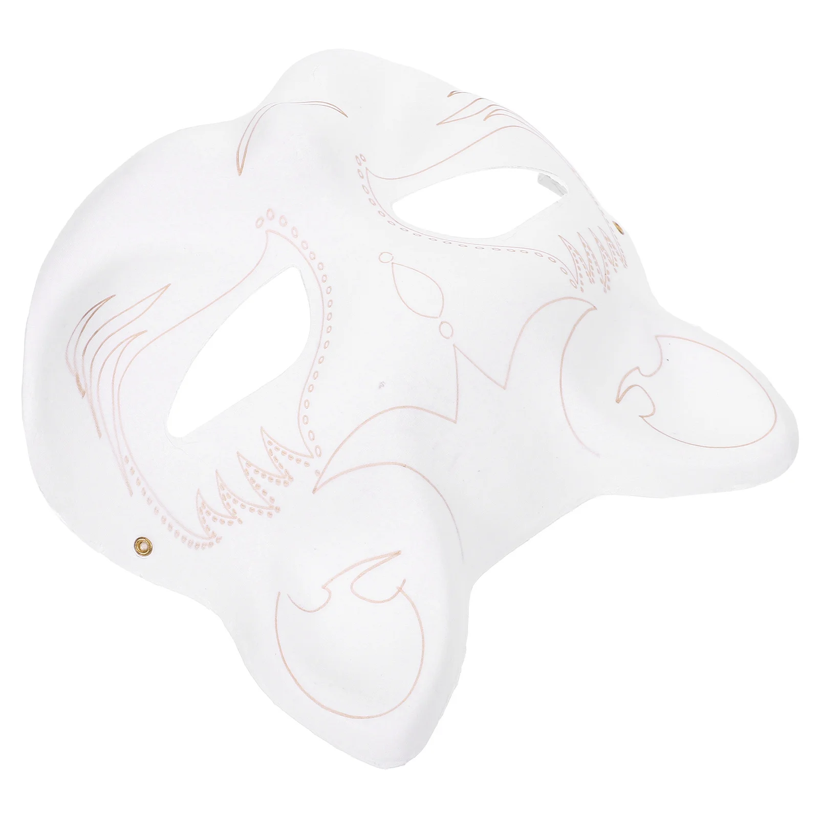 

Paper Masks Party Masks Unpainted Blank For Kids Diy Craft Party Masquerade Decor Halloween Prop Accessory