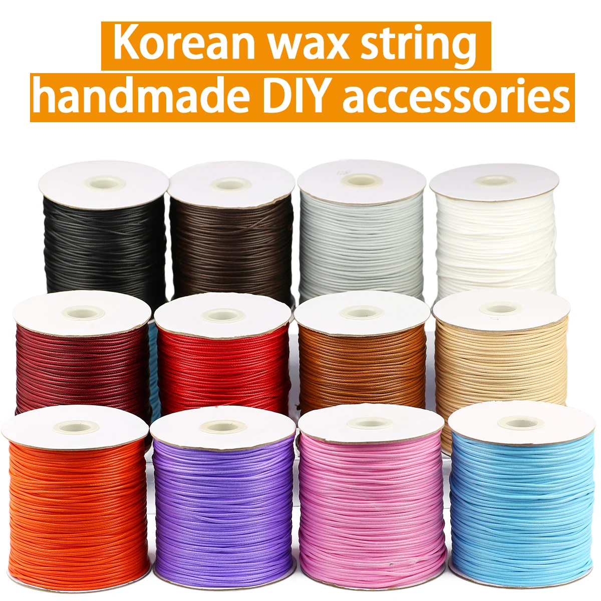 

80 м/рулон, 15 цветов, нейлоновый вощеный шнур, нить, ремешок, ожерелье, браслет, веревка для изготовления ювелирных изделий, сделай сам, ручная работа, художественное ремесло