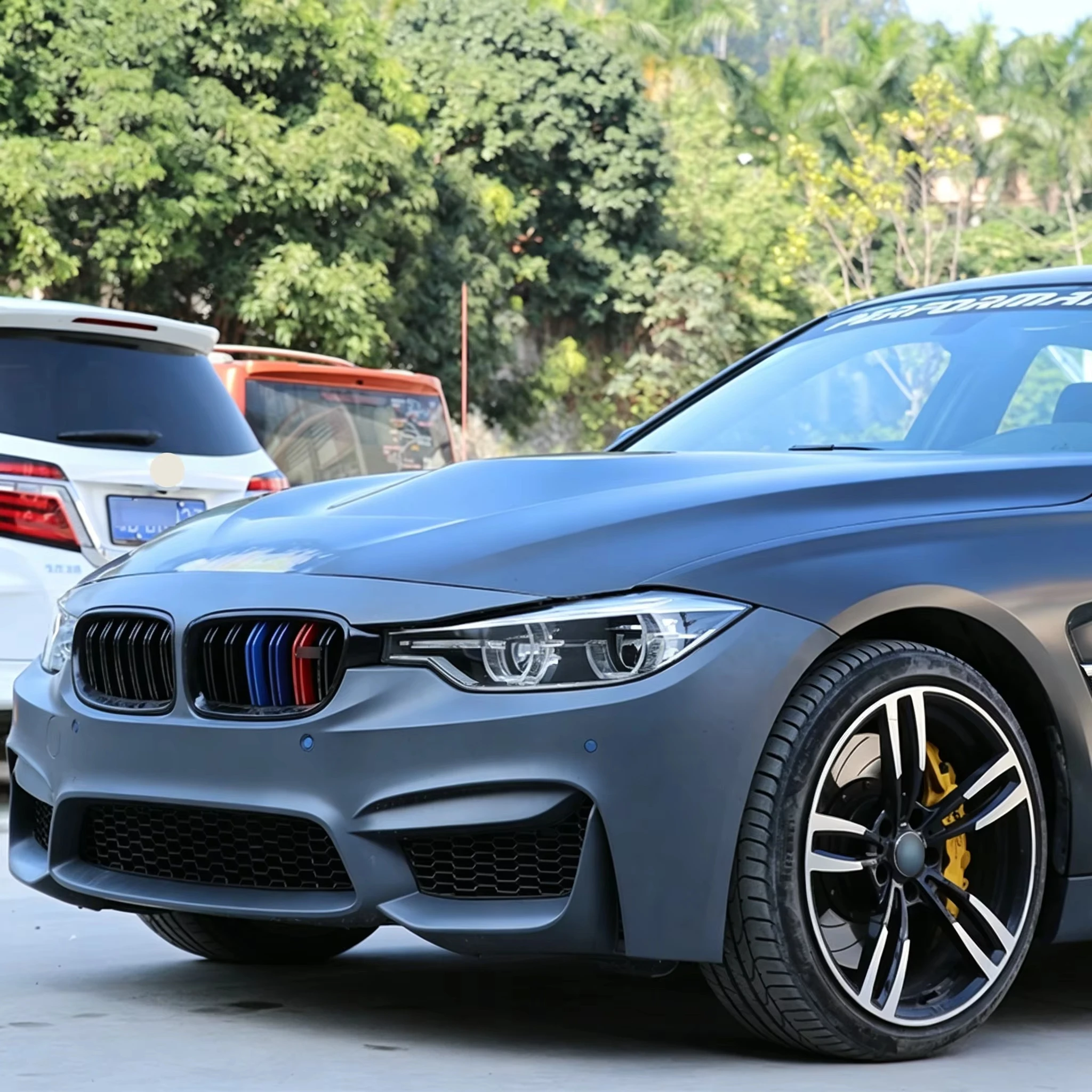 Speed 8 High Quality Wholesale Automotive Parts Body Kits Surround for 3 Series F30 Refitted M3 Style