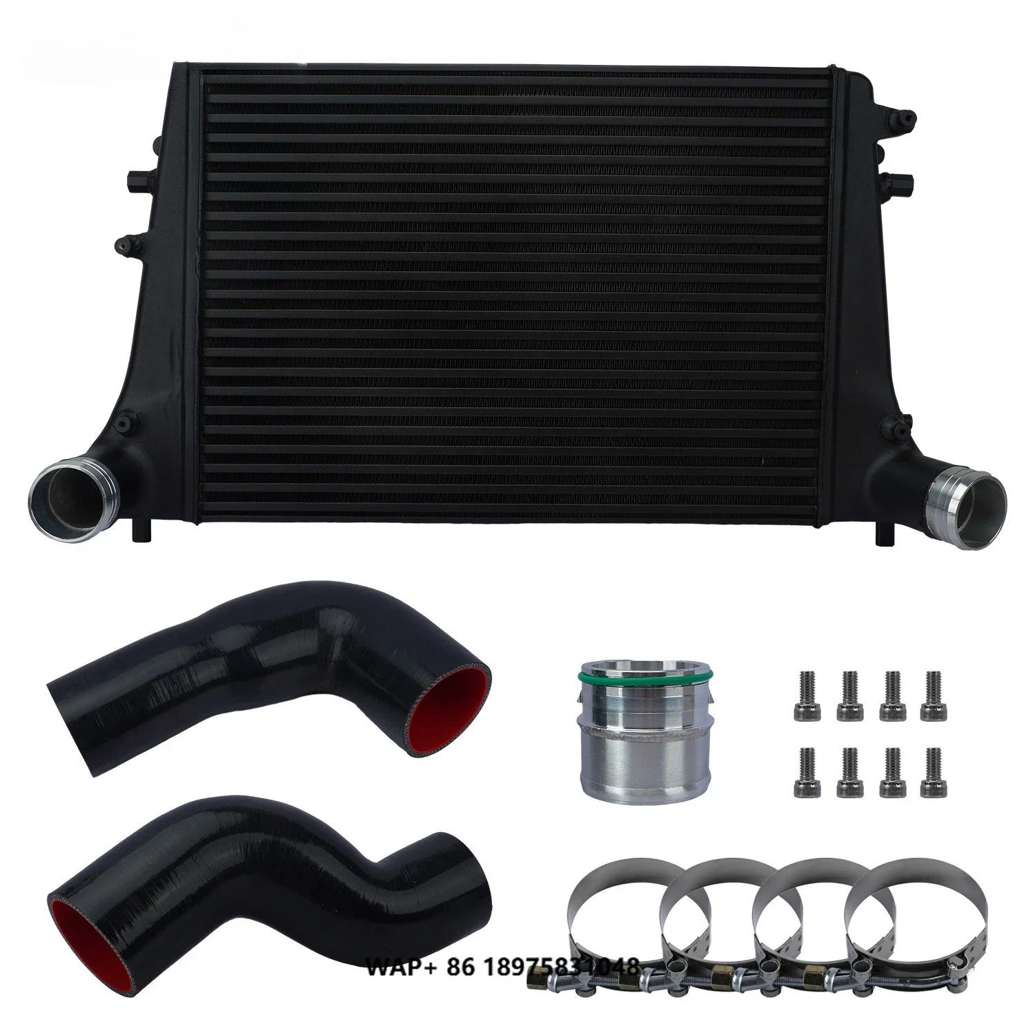 Car Turbo Intercooler Kit for A3 S3 TT for MK5 MK6  V VI Scirocco III / R B6 B7 CC1.8T 2.0T Radiator