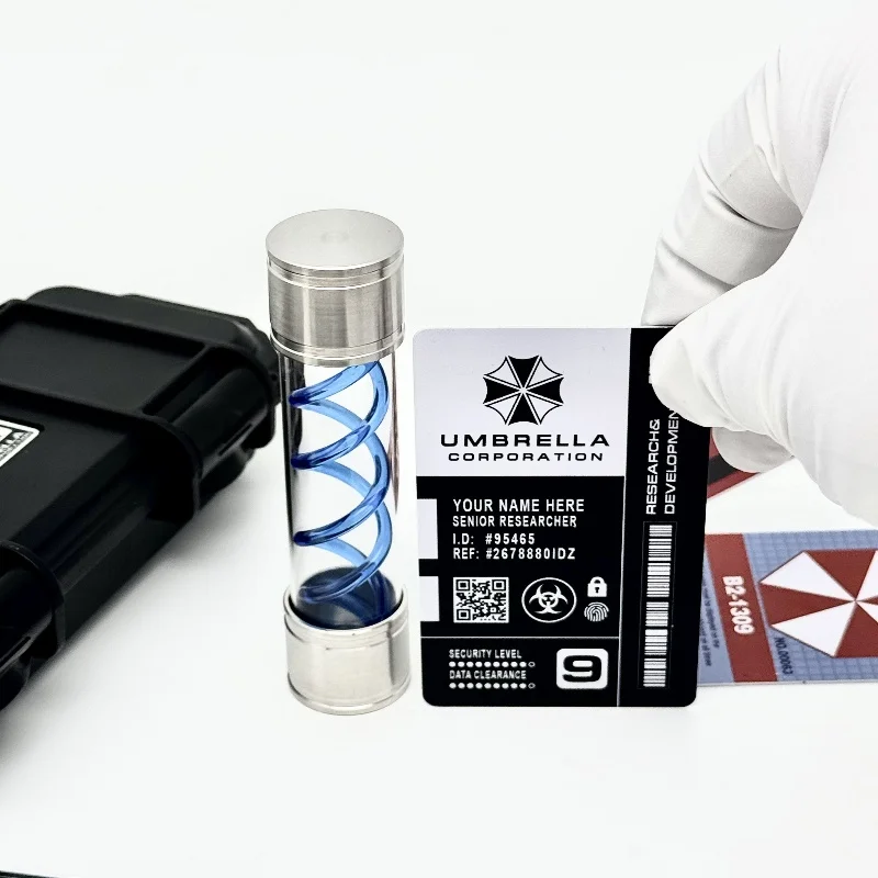 

Новая бутылка с образцом Resident Evil T Virus, модель игрушки, коллекция ручной работы, орнамент, подарок, реквизит для косплея, креативная игрушка в подарок