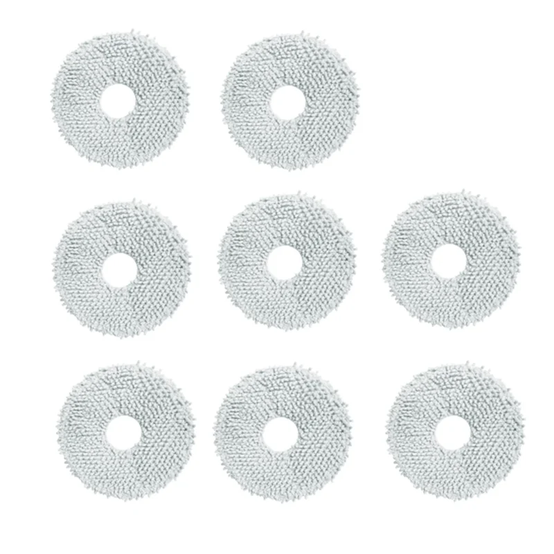 8Pcs for Dreame L10S Ultra S10 S10 Pro S20 Robot Vacuum Spare Parts Mop Cloth