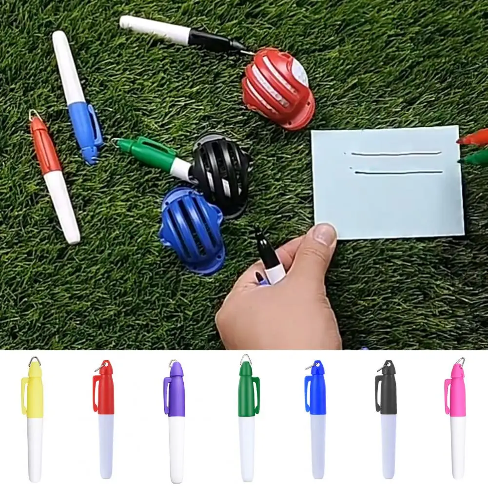 Accessories Golf Ball Drawing Marker Long Service Life Comfortable to Hold Portable Dedicated Golf Ball Marking Pen