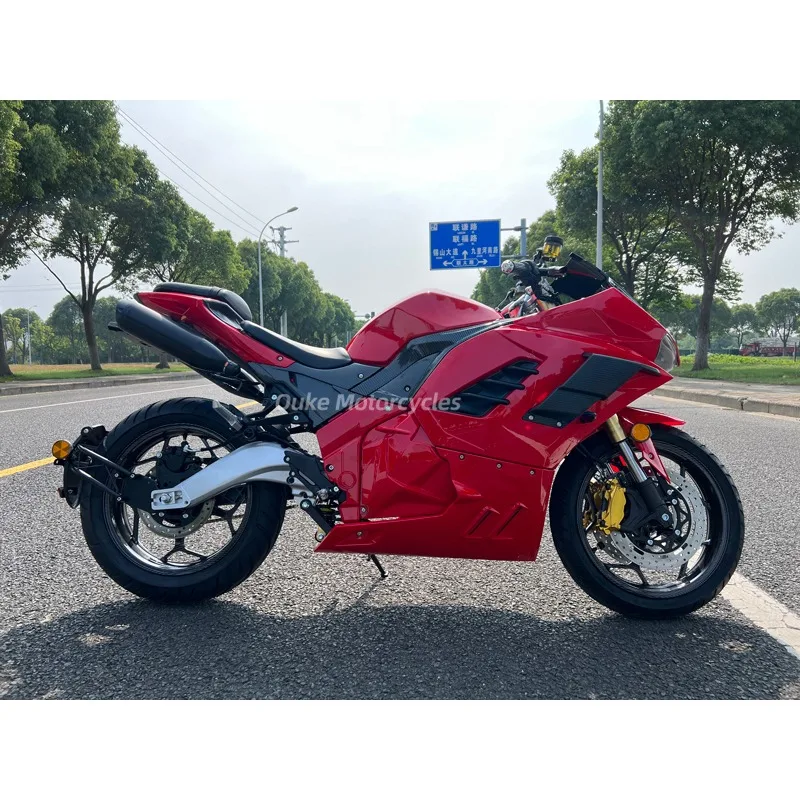 2025 أحدث صيحات الموضة دراجة نارية كهربائية سكوتر كهربائي 5000 واط مع النظام الكهربائي #5