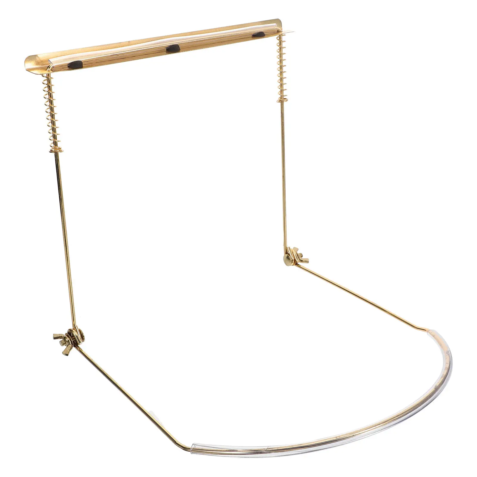 24-Hole Harmonica Neck Holder Professional Metal Harmonica Stand for Live Performance Practice Sessions Convenient Secure Harp - view 3