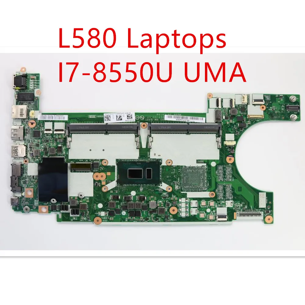 

Motherboard For Lenovo ThinkPad L580 Laptops Mainboard I7-8550U UMA 02DC000