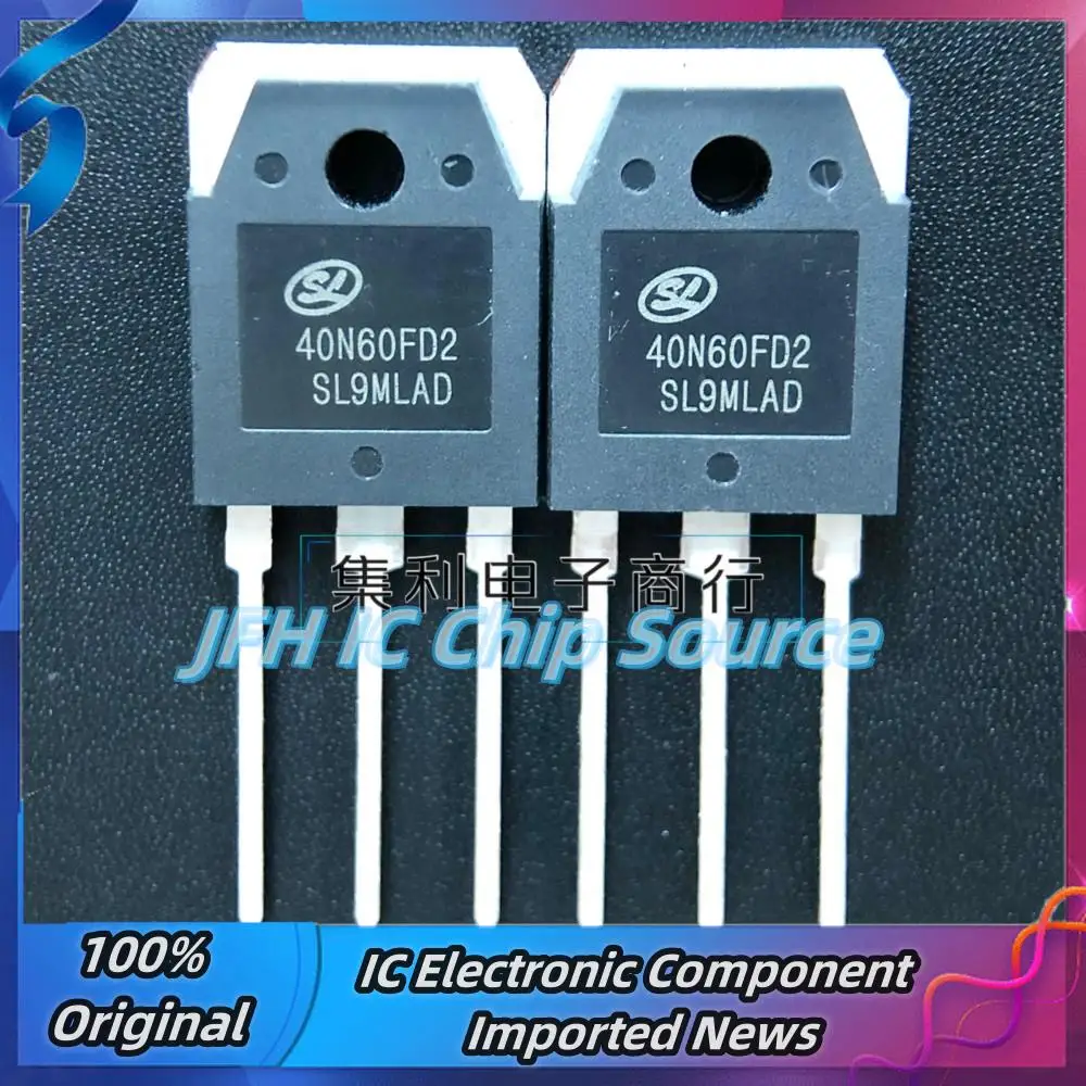 

10PCS 40N60FD2 SGT40N60FD2 TO-3P 40A/600V IGBT Best Quality Stock